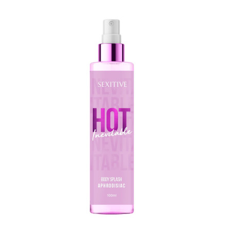 Body Splash Hot Inevitable con feromonas | 130ml Sexitive gel masaj...