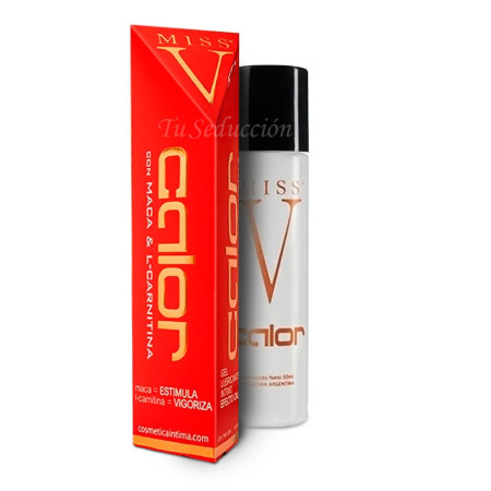 Gel Intimo Efecto Calor Miss V 50 ml. gel masaje intimo sexual sexs...