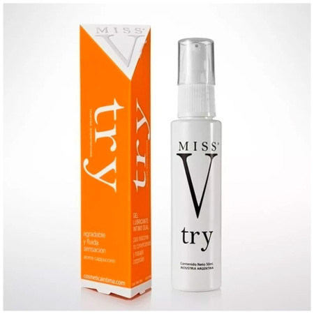 Gel Anal Try Lubricante Intimo Cappuccino Miss V 50ml. gel masaje i...