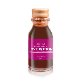 Mini Aceite Comestible Love Potion Tiramisú 15gr gel masaje intimo ...