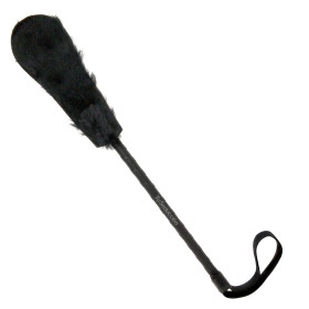 Fusta Azotadora De Cuero con Peluche Negro sexshop Despierta tus in...