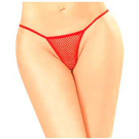 Colaless Mini de Red Roja Malena sexshop Sorprende a tu amante y en...