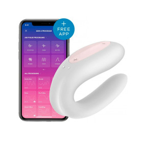 Double Joy Partner Vibrator White Satisfyer
