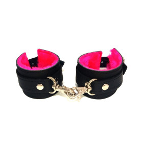 Esposas Grandes Peluche Violeta con Cadena sexshop Desata tus fanta...