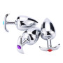 Plug Butt Anal de Acero Pequeño Joya Violeta sexshop Disfruta al má...