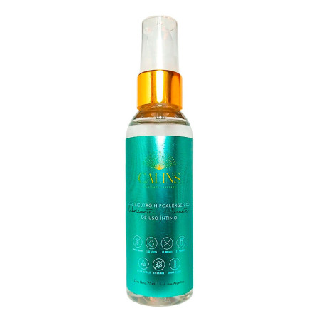 Gel Neutro Hipoalergénico Lubricante 75ml Calins