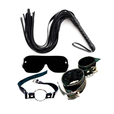 Kit Bondage BDSM 7 Piezas Negro sexshop Iníciate en el maravilloso ...