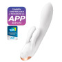 Vibrador Magic Bunny Satisfyer sexshop Gracias a sus dos motores, e...