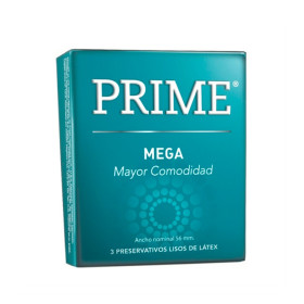 Preservativos Mega x3 Mayor Comodidad Prime
