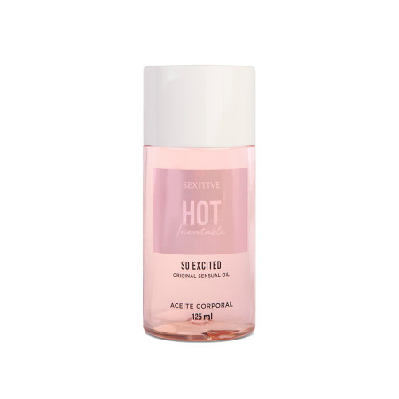 Aceite Corporal Hot Inevitable So Excited 125ml Sexitive