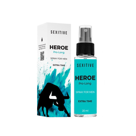 Heroe Pro-Long Extra Time Spray Masculino  20ml Sexitive