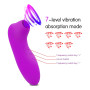 Succionador Vibrador Punto G Carga USB Rosa