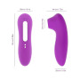 Succionador Vibrador Punto G Carga USB Rosa