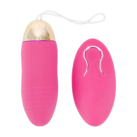 Bala Huevo Vibradora USB Control Inalámbrico Rosa