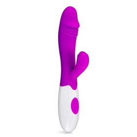 Vibrador Punto G y Clítoris Female Violeta Carga USB