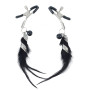 Pinza para Pezones con Plumas