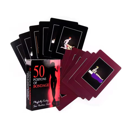 Juego de Cartas Posiciones de Bondage