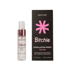 Spray Lubricante Multi Orgasmico Femenino - Bitchie 20 ml Sexitive
