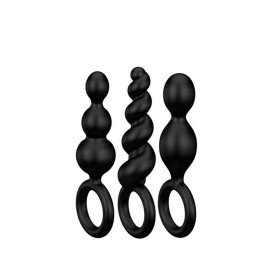 Booty Call Set de Plugs Anales X3 Black Satisfyer