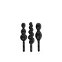 Booty Call Set de Plugs Anales X3 Black Satisfyer