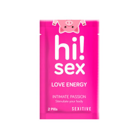 Hi! Sex Love Energy Estimulante Unisex 2 Cápsulas Sextive