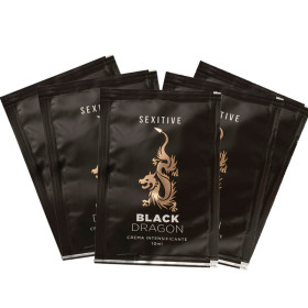 PacK Pouch Crema Intensificante Black Dragon – 5 Unidades